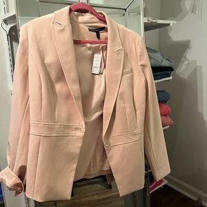 NWT Light Peach Blazer